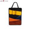 Allextreme EXCBO1AP Universal PU Leather Auto Car Back Seat Organizer with Bottle, Tissue Paper Holder & Multiple Storage Pocket (Multicolor)