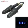 Allextreme EXAIAB2 Universal Super Bright Turn Signal Indicator Light Bike Front/Rear Side Indicator Blinker Bulb for Motorcycles & Bikes (12V, Blue, 2 PCS)