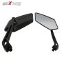 AllExtreme EXSBM02 Universal Bar End Convex Side Angular Mirrors Motorcycle Rear View Mirror For Mountain Bike Scooter Motorbike