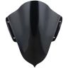 AllExtreme EXPVR15 Plastic Windscreen Visor Front Fairing Windshield Baffle Wind Deflectors for Yamaha R15 V3 (New Version) (Black)