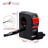 AllExtreme EXOSWU1 7/8" Handlebar Universal Bike Light Switch 22mm with USB Socket for Motorcycle ATV Scooter