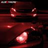 Allextreme EXPB12R Universal 12 LED Silica Gel Parking Light Super Bright Lamp Chipset Silicone License Plate Dome Indicator Bulb for Car Bike and Motorcycle (3W, Red, 2 PCS)