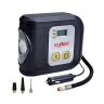 AllExtreme EXCTI12 12V DC Digital Tire Inflator with Digital Gauge and Emergency Flash Light Air Compressor Pump for Cars & Motorcycle (150 PSI)