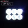 Allextreme EX6L5D1 18W 6 LED 5D Fog Light Water Resistant Spot Beam DRL Lamp for Bikes, Cars, SUVs & Motorcycles (18W, White)