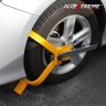 AllExtreme ALBLS3 Full Cover Anti Theft Car Wheel Lock Clamp Heavy Duty SUV Tire Boot Claw Adjustable for Auto Car Truck with Two Keys