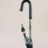 Allextreme CQ-6084 Car Steering Wheel Brake Lock Anti-Theft Retractable Double Hook Car Clutch Pedal Lock Security with 2 Keys