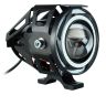 Allextreme EXFLTPL01 U11 CREE LED Fog Light Universal Waterproof Projector Lamp with Dual Ring for Car, Motorcycle and Bikes (Pack of 1)