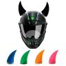 Allextreme EX1HHR Helmet Silicone Devil Horn Suction Pad Rubber Headwear Decor Accessories for Riding (Random, Pack of 2)