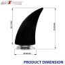 Allextreme EX1HHR Helmet Silicone Devil Horn Suction Pad Rubber Headwear Decor Accessories for Riding (Random, Pack of 2)