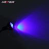 AllExtreme EXELLB2 Eagle Eye Universal License Number Plate LED Light Bumper Daytime Running Lamp for Bikes, Motorcycles, Cars, SUVs and Truck (9W, Blue, 2 PCS)