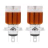 AllExtreme EX3MHF2 8W LED Headlight Conversion Kit Headlamp Bulbs Ultra-Bright Energy Efficient Universal Fit for Car & Motorcycle (1500LM, Pack of 2)