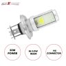 Allextreme EXH4W1P H4 Headlight Brightness COB 900Lm 12V LED Head Lamp Bulb for Cars 30W (White)