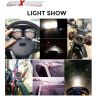 Allextreme EXL5FWS Imported 9 LED Fog Light Spot Beam Waterproof Pod Driving Work Lamp with Switch for Motorcycle Bike Car and SUV (15W, White Light, 2 PCS, 6 Months Warranty)