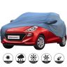 Allextreme ST7006 Car Body Cover Compatible with Hyundai Santro Custom Fit Dustproof UV Heat Resistant Indoor Outdoor Body Protection (Blue with Mirror)