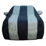 Allextreme AK7005 Car Body Cover Compatible with Maruti Suzuki Alto K10 Custom Fit Dustproof UV Heat Resistant Indoor Outdoor Body Protection (Blue-Silver with Mirror)