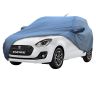 Allextreme D7006 Car Body Cover Compatible with Maruti Suzuki Dzire Custom Fit Dustproof UV Heat Resistant Indoor Outdoor Body Protection (Blue with Mirror)