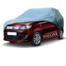 Allextreme W7001 Car Body Cover Compatible with Maruti Suzuki Wagon R Custom Fit Dustproof UV Heat Resistant Indoor Outdoor Body Protection (Grey Without Mirror)