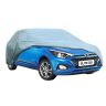 Allextreme I7001 Car Body Cover Compatible with Hyundai Elite i20 Custom Fit Dustproof UV Heat Resistant Indoor Outdoor Body Protection (Grey Without Mirror)