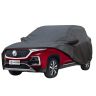 Allextreme H7004 Car Body Cover Compatible with MG Hector Custom Fit Dustproof UV Heat Resistant Indoor Outdoor Body Protection (Grey with Mirror)