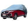 Allextreme H7001 Car Body Cover Compatible with MG Hector Custom Fit Dustproof UV Heat Resistant Indoor Outdoor Body Protection (Grey Without Mirror)