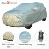 Allextreme C7007 100% Tested Waterproof Car Body Cover Compatible with Maruti Suzuki Ciaz Custom Fit Dustproof UV Heat Resistant Indoor Outdoor Body Protection (Reflective Silver with Mirror)