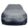 Allextreme FE7004 Car Body Cover Compatible with Ford EcoSport Custom Fit Dustproof UV Heat Resistant Indoor Outdoor Body Protection (Grey with Mirror)