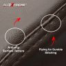 Allextreme EXPSC03P PU Leather Split Motorcycle Seat Cover Anti Slip Design Super-Soft Advanced Stitching Water Resistant Compatible with Royal Enfield Classic 350 (Brown)