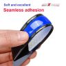 AllExtreme EXCDP1B 4 Pcs Car Reflective Door Protector Anti-Scratch Strip Warning Reflector Night Decal Sticker (Blue)