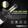 Allextreme EXH4HL2 H4 LED Headlight Bulb 2 Pcs Bright Driving Head Lamp Conversion Kit for SUVs and Cars (36W, 9000LM)