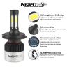 Allextreme EXH4HL2 H4 LED Headlight Bulb 2 Pcs Bright Driving Head Lamp Conversion Kit for SUVs and Cars (36W, 9000LM)