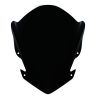 AllExtreme EXRC200 Plastic Windscreen Visor Compatible with KTM RC 200 Front Fairing Windshield Baffle Wind Deflector (Black)