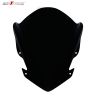 AllExtreme EXRC200 Plastic Windscreen Visor Compatible with KTM RC 200 Front Fairing Windshield Baffle Wind Deflector (Black)