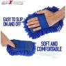 AllExtreme EXCWSM1 1 Piece Car Cleaning Wash Sponge Brush Car Window Glass Washer Cleaner Microfiber Ultrafine Washer Clean Tools (Colour May Vary)