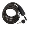 AllExtreme Cable Lock Anti-Theft Steel Keylock for Bike Luggage Helmet Locks with 2 keys (Multicolor)