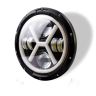 Allextreme EX989H2 7 Inch Full Ring Round LED Headlight with Hi/Low Beam and Angel Eye Lamp Compatible with Royal Enfield Bullet, Harley Davidson Jeep Wrangler