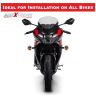 Allextreme EXBSAR3 Universal Super Bright Turn Signal Indicator Light Bike Front/Rear Side Indicator Blinker Bulb for Motorcycles & Bikes (12V, Yellow & Red, 2 PCS) (EX989H3)