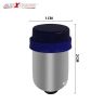 Allextreme EXBAS1B BA9S LED Parking Light SMD Interior Pilot License Plate Dome Indicator Lamp Bulb for Car Bike and Motorcycle (2W, Blue, 2 PCS)