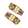 Allextreme Universal T10 LED Parking Light 27 SMD Super Bright Interior Pilot License Plate Dome Indicator Lamp Bulb for Car Bike and Motorcycle (5W, White, 2 PCS)