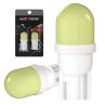 Allextreme EXT10R2W Universal T10 LED Parking Light COB Super Bright Interior Pilot License Plate Dome Indicator Lamp Bulb for Car Bike and Motorcycle (2W, White, 2 PCS)