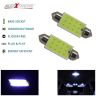AllExtreme EXFL12G 12 LED Universal Car Interior Super Bright Roof Light Reading Dome Bulb Lamp with Festoon Holder (5W, White, 2 PCS)