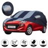 Allextreme ST7005 Car Body Cover Compatible with Hyundai Santro Custom Fit Dustproof UV Heat Resistant Indoor Outdoor Body Protection (Blue-Silver with Mirror)