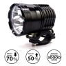 Allextreme EXAF6LP1 6 LED CREE SMD Projector Auxiliary Fog Lamp Spot Flood Beam Worklight for Cars Motorcycle and Bikes (18W, White Light, 1 PC)