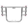 AllExtreme Steel Leg Guard Bike Safety Front Crash Bar Heavy Duty for Motorcycle Compatible with BS3 & BS4 Model Bullet 350cc & 500cc (Chrome)