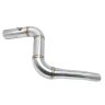 Allextreme EXBPKTM Stainless Steel Motorcycle Exhaust Middle Muffler Bend Pipe for KTM Duke 125/ Duke 200/ Duke 250/ Duke 390 (KTM Duke-200/Duke-390)