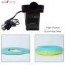 AllExtreme EXCGR308 Quick Fill 12V-DC Car Electric Air Pump with 3 Inflating and 3 Deflating Nozzles, Portable Air Pump for Car Air Mattress, Air Boats, Swimming Rings and Life Jackets