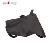 AllExtreme EXCB1B Dust and Scratch Proof Universal Bike Body Cover with Mirror Pockets (Black)