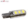 Allextreme EXT10F2 3W Multipurpose T10 LED Parking Light 6 SMD Bright Interior Pilot Licence Plate Dome Indicator Lamp for Car Bike and Motorcycle (White, Pack of 2)