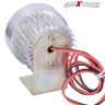 Allextreme EX6FRF2 Universal 6 LED Round Fog Auxiliary Light with Metal Stand for Bikes Motorcycle and Cars (18W, White Light, 2 PCS)