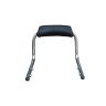 Allextreme EXGTRU6 Motorcycle Heavy Metal Cushion Backrest Passenger Rear Seat Rest Support Compatible for BS3 and BS4 Model Bullet 350cc and 500cc