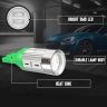 Allextreme EXT10SM Universal T10 LED Parking Light 10 SMD Super Bright Interior Pilot License Plate Dome Indicator Lamp Bulb for Car Bike and Motorcycle (3W, Green, 2 PCS)